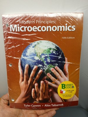 Modern Principles of Economics by Tyler Cowen Fifth Edition Loose-leaf