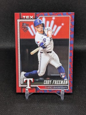 2026 Topps Series 1 - Cody Freeman Team Border Color Match Texas Rangers #224