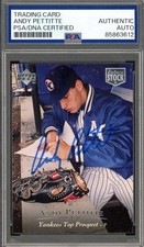 Andy Pettitte Baseball Cards and Autograph Memorabilia Guide 43