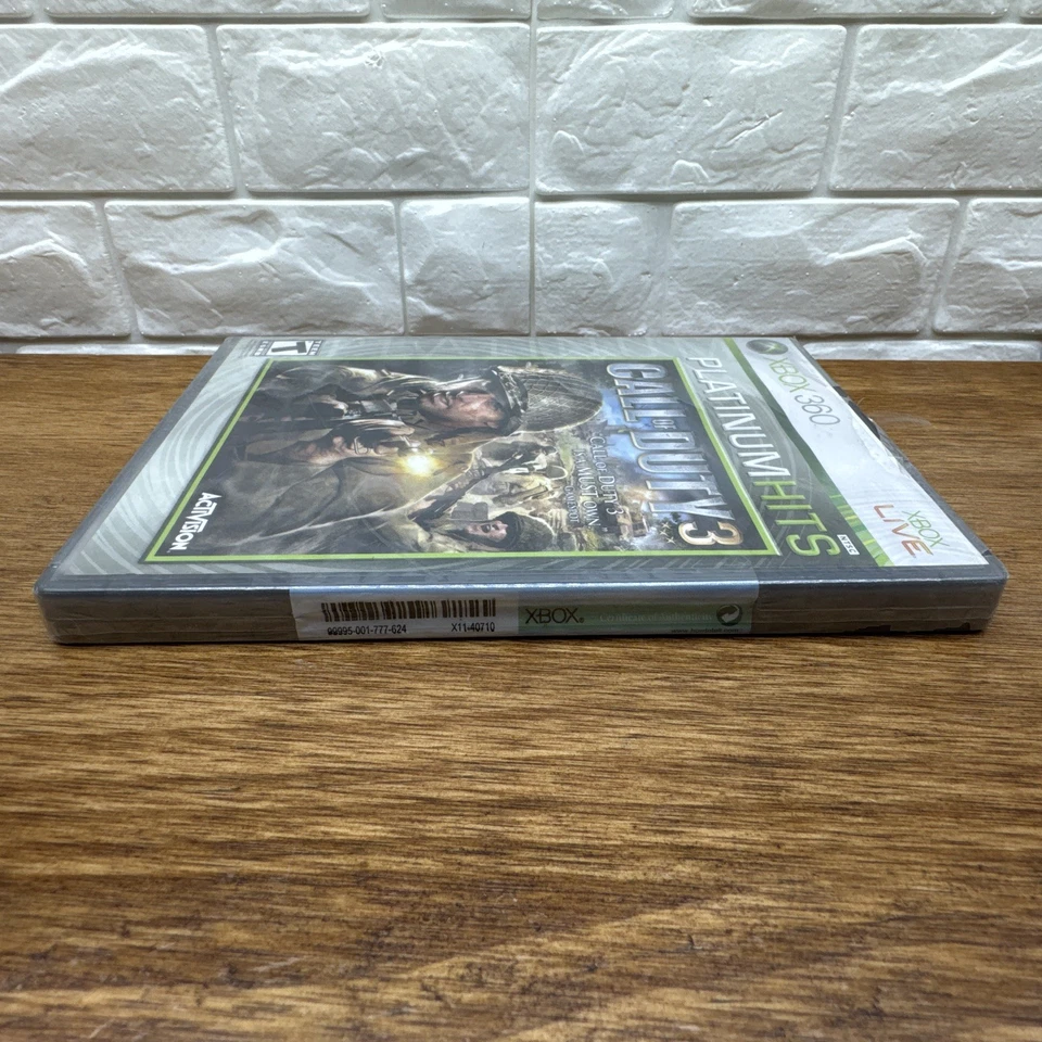 Call of Duty 3 (Xbox 360) Platinum Hits Microsoft New Factory Sealed - Image 4 of 4