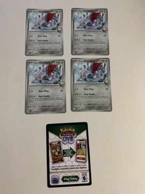 STEVEN'S SKARMORY /182 Pokemon Destined Rivals NM Unplayed + Code Card