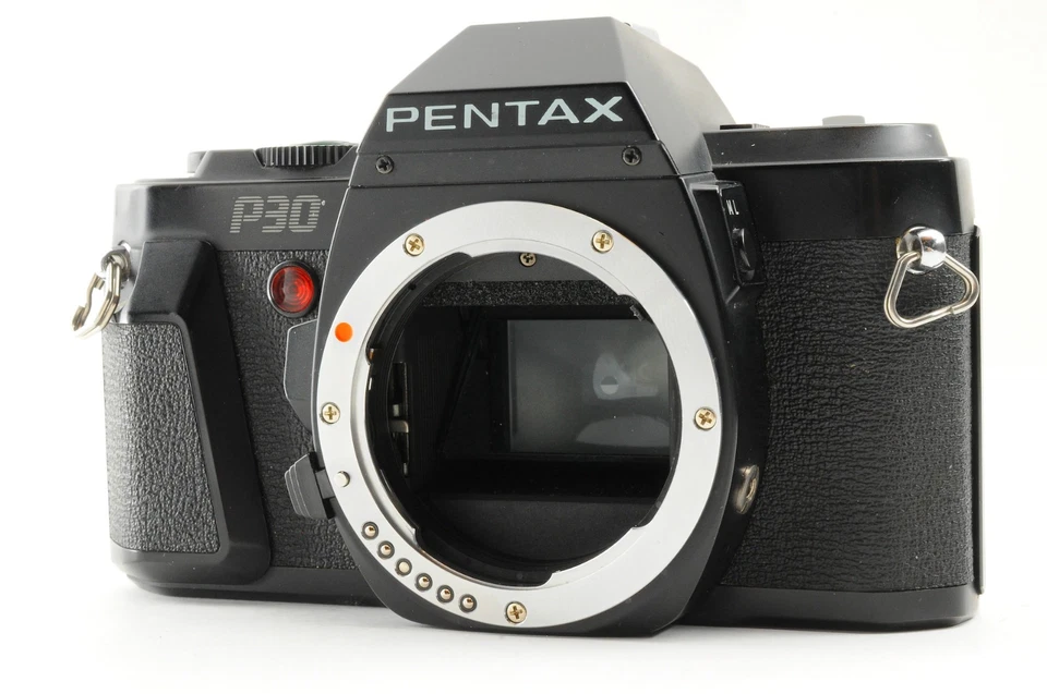 [AS IS] PENTAX P30 35mm SLR MF Film Camera Body Black w/ Cap READ - Image 2 of 4