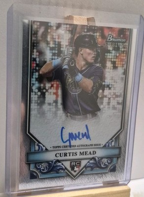 2024 Bowman Sterling Curtis Mead Rookie Autographs Rays/White Sox RA-CM