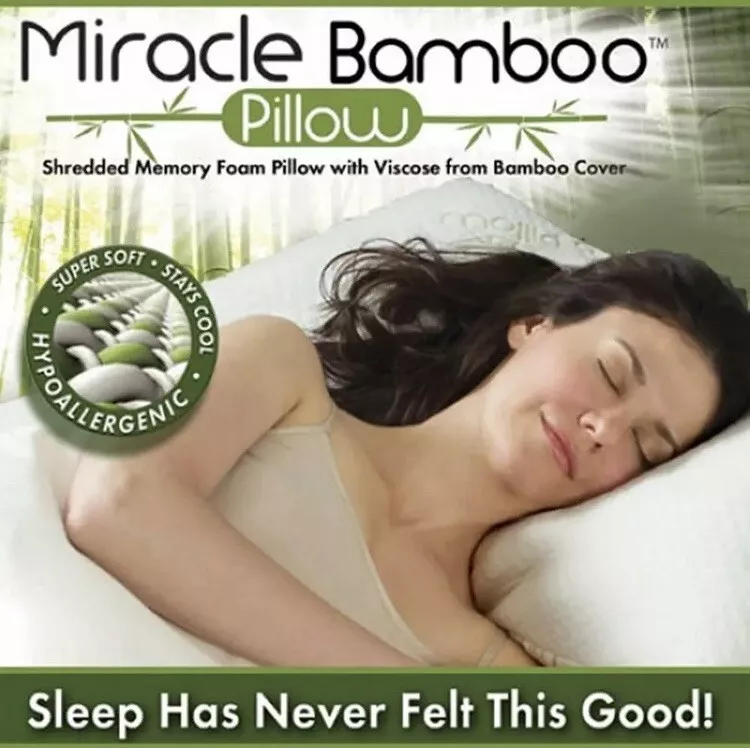 Miracle deluxe queen clearance pillow