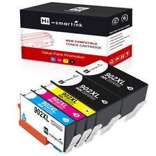 902XL BCYM Ink Set for HP 902-XL Officejet Pro 6960 6962 6968 6970 6975 6978 LOT