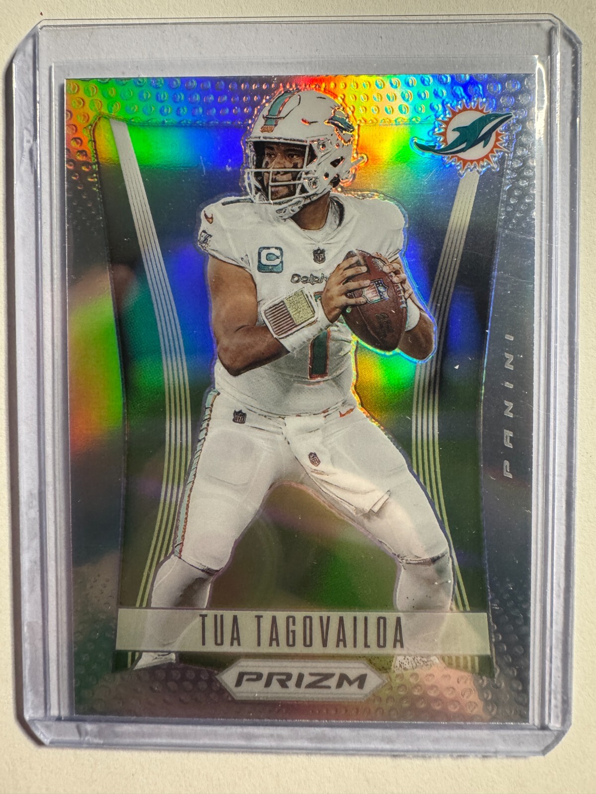 K271,301 - 2023 Panini Prizm Prizm Flashback Prizms Silver #1 Tua Tagovailoa