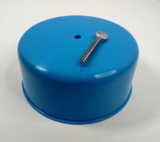 Molded Blue Plastic Carburetor Cap Dust Cover 5-18 Neck Holley Edelbrock