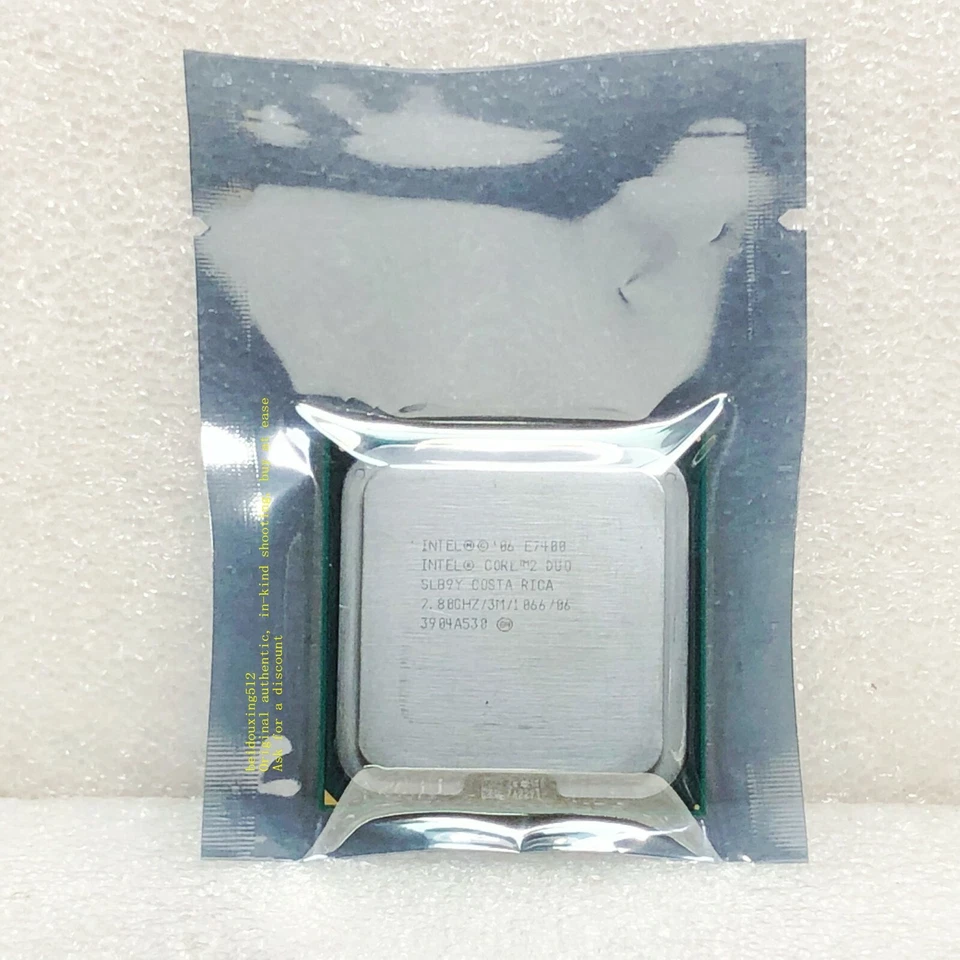 Intel Core 2 E7400 (SLB9Y) dual-core / 2.8 GHz / 3M 1066MHz Socket 775 CPU - Image 2 of 4