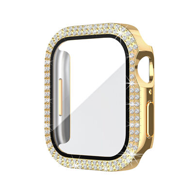   Schutzhülle für Apple Watch iWatch 3 4 5 6 7 8 Ultra Cover Case Hülle Hartglas
