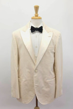 NWT 4995 Brunello Cucinelli Men's Corduroy Tuxedo Jacket Size 48/ 38US A248