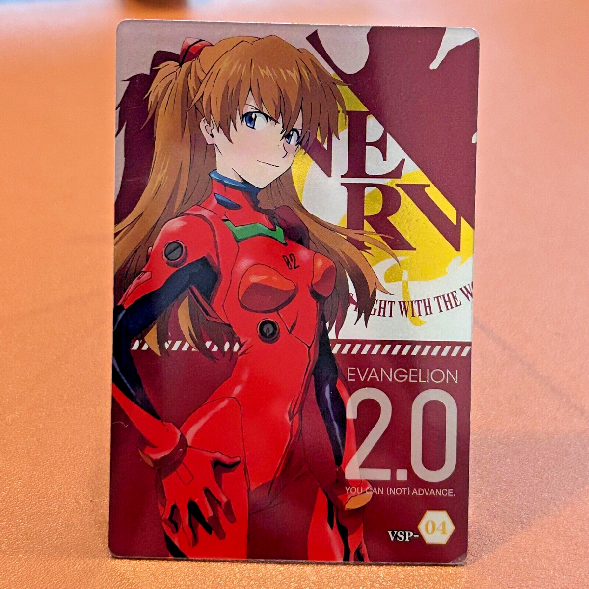Evangelion 2.0 Card Shikinami Asuka Langley VSP-04 BANDAI 2010