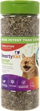 SmartyKat Catnip & Silvervine Blend for Cats & Kittens Shaker Canister 2 oz