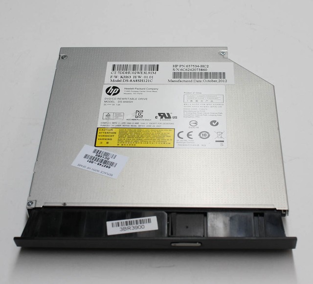 682749001 HP OPTICAL DISK DRIVE DVD RW FX TRAY "GRADE A" eBay