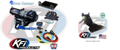 #ad KFI 2500 LB Winch and Mount Kit Honda Rancher 350 400 2000 2007 $284.95