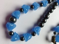 Collier de perles rondes hématite - Iroquoise Bijoux