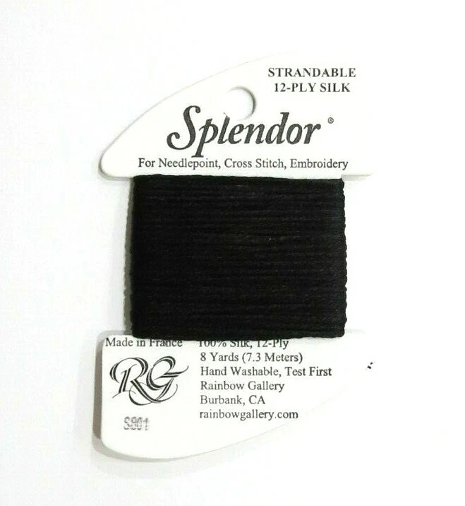 Rainbow Gallery Splendor Silk Fiber Thread Needlepoint - Image 2 of 4