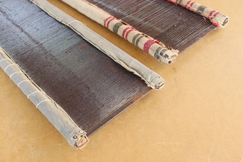 Vintage Decoration Weaving Loom Reeds Early Primitive Antique Farmhouse 19th - Image 3 of 4