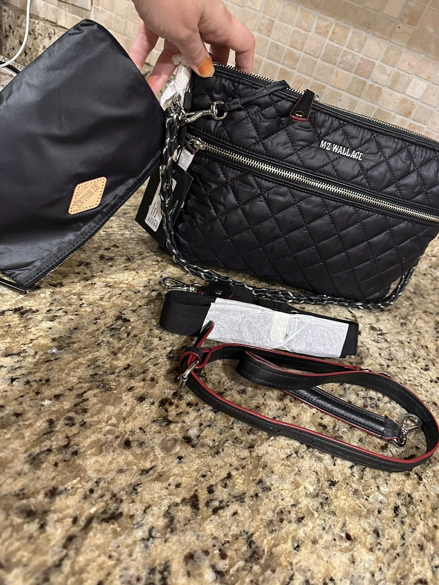 MZ Wallace Black Crossbody Sling Bag