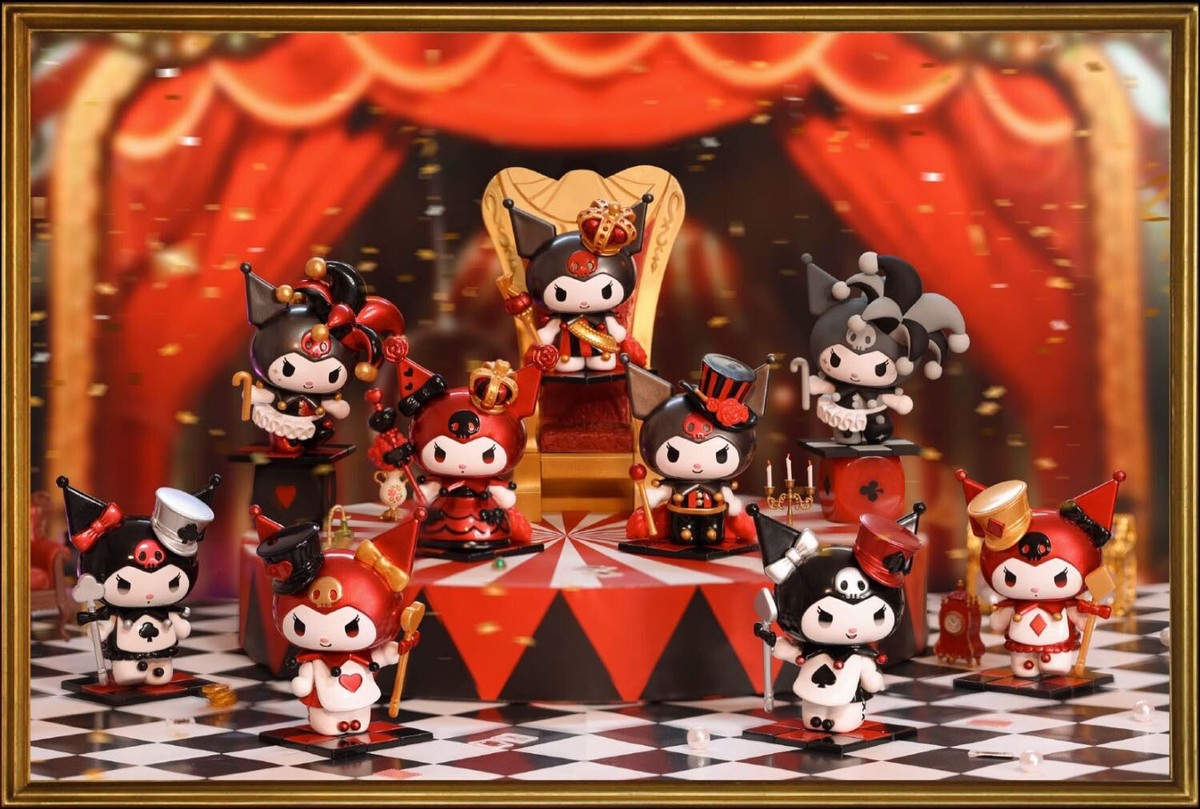 New Toptoy Sanrio Kuromi 8 Desighs 1 Secret Blind Box Poker