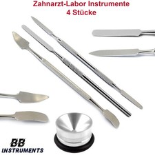Zahnarzt-Labortechniker-Instrumente Amalgam Zement Mischspatel Dental 4 Stück