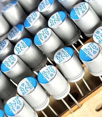 [4pcs] 270uF 16V 'NCC' PSF series Solid Polymer Aluminum Electrolytic –ref:NCC
