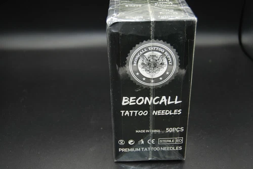Tattoo Needles, Beoncall 100pcs Disposable  - New Sealed - product listing photo