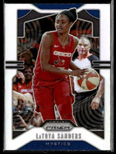 2020 Panini Prizm WNBA Prizms Silver #39 LaToya Sanders BK01R04B