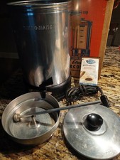 Percolatore elettrico 35 tazze Mirro Matic vintage