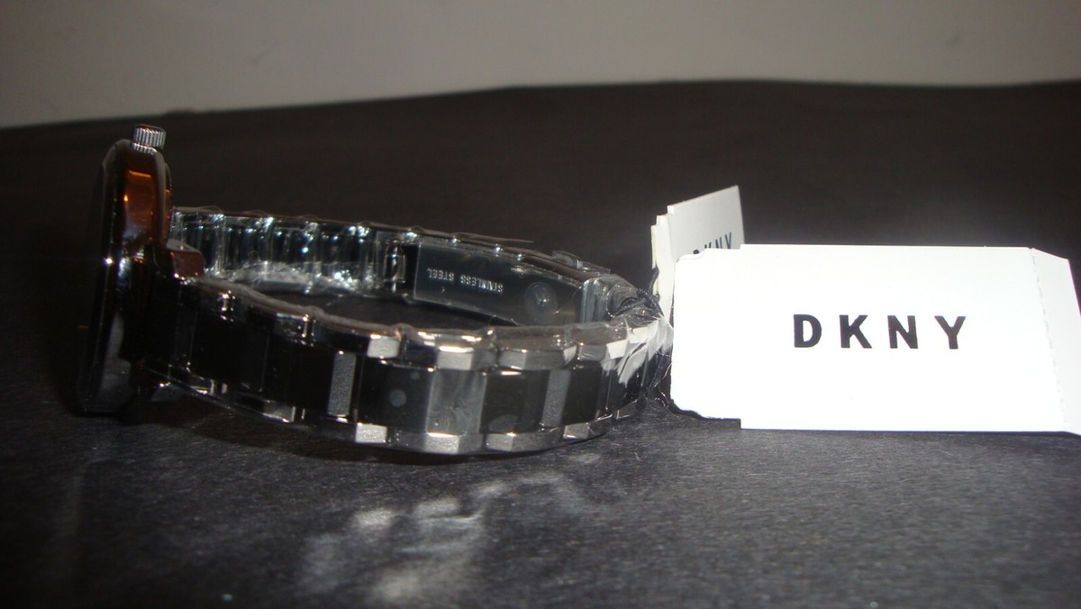 Dkny Ellington Ladies Watch DKNY NY2590 Ellington Black Dial