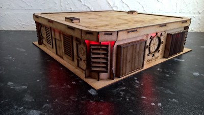 Ablageeinrichtung Tischplatte 28mm Wargame Infinity Gebäude Gelände Landschaft Legion