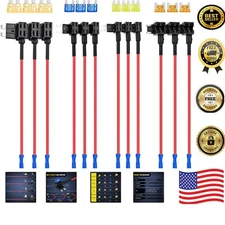 Premium Automotive Fuse Tap Set - Hassle-Free Installation & Long-Term Warranty