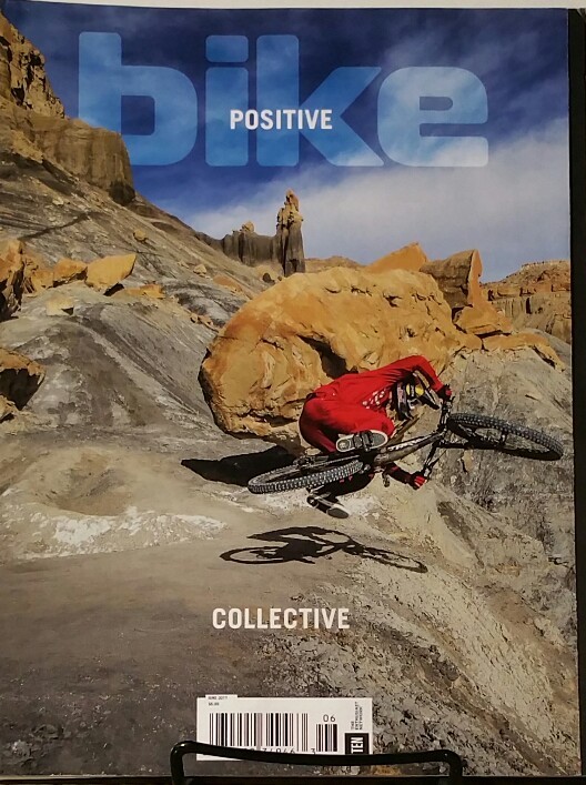 Bike Positive Collective Jun 2017 mountain road bicycling  FREE SHIPPING mc28
