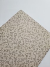 French General Fabric Cotton Linen Blend Moda Reproduction Leaves FAT QUARTER