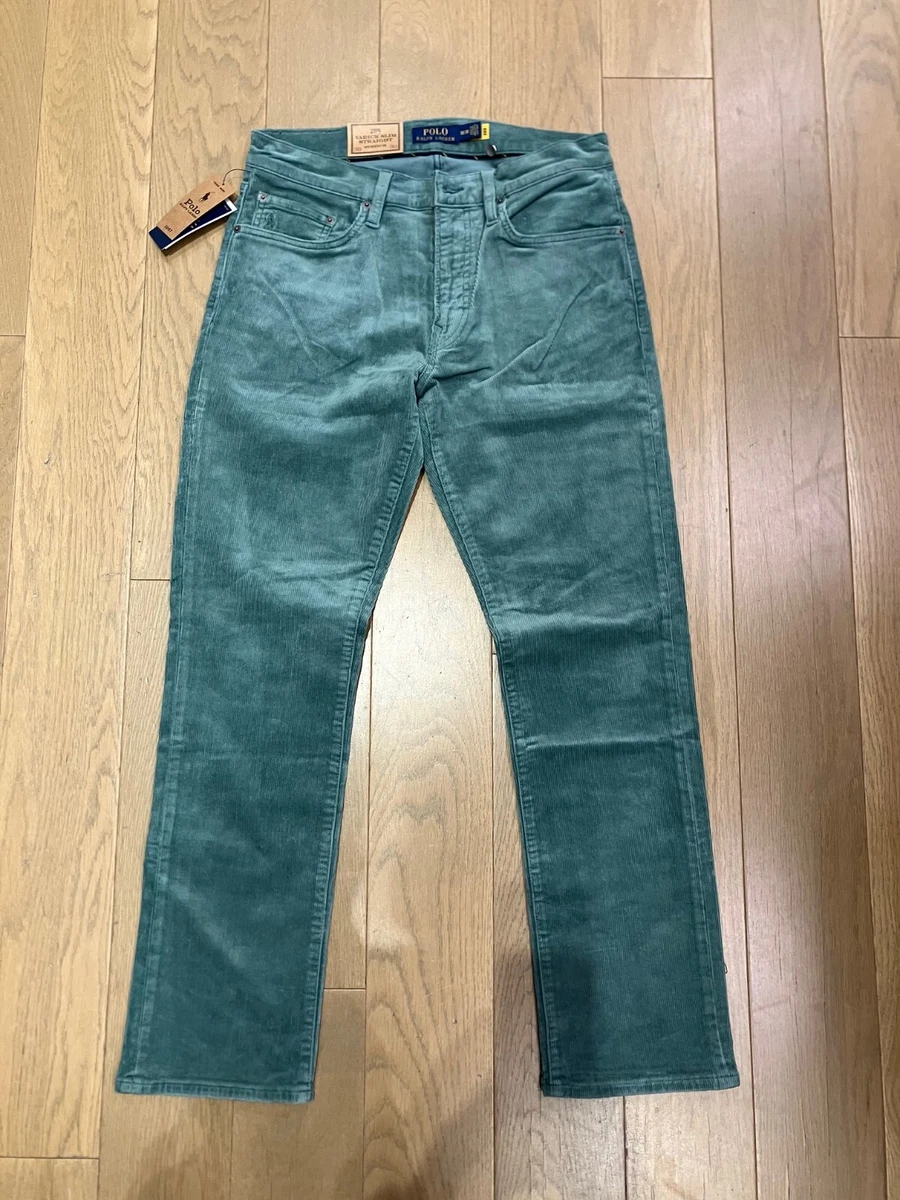 Polo Ralph Lauren VARICK SLIM STRAIGHT Stretch Men's Corduroy Pants | eBay