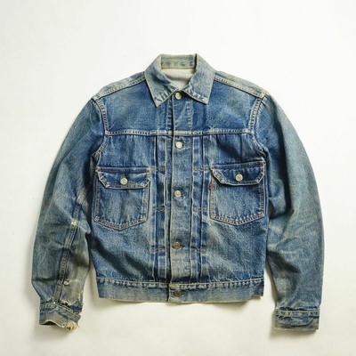 507XX 2nd denim jacket leather patch 
