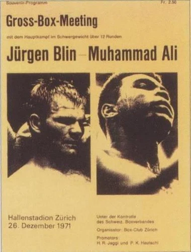 1993 Sporting Profiles The Greatest - Jurgen Blin Muhammad Ali #23