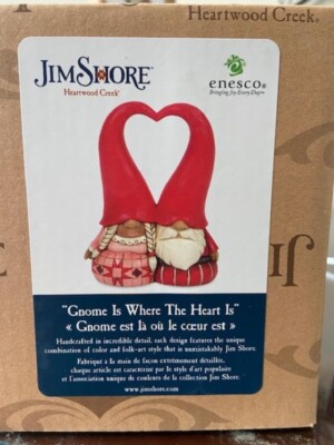 Jim Shore Valentine's - Gnome is Where the Heart is