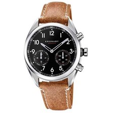Image of Kronaby S3112/1 Men's Apex Smartwatch Brown Strap