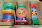 Frisbee Beach Frisbee w Spinner (1,2,3,4,5) Playground Frisbees Park Frisbees 4+