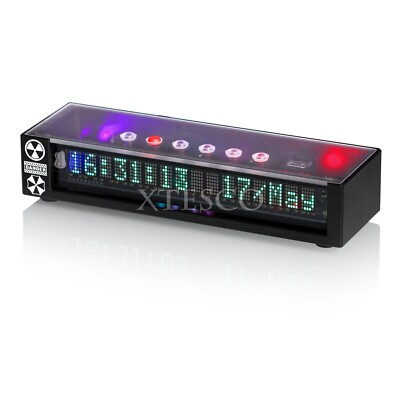 VFD16 4 In 1 VFD Flip Clock Wifi Timing + Timer + VU Meter + Music Rhythm Light