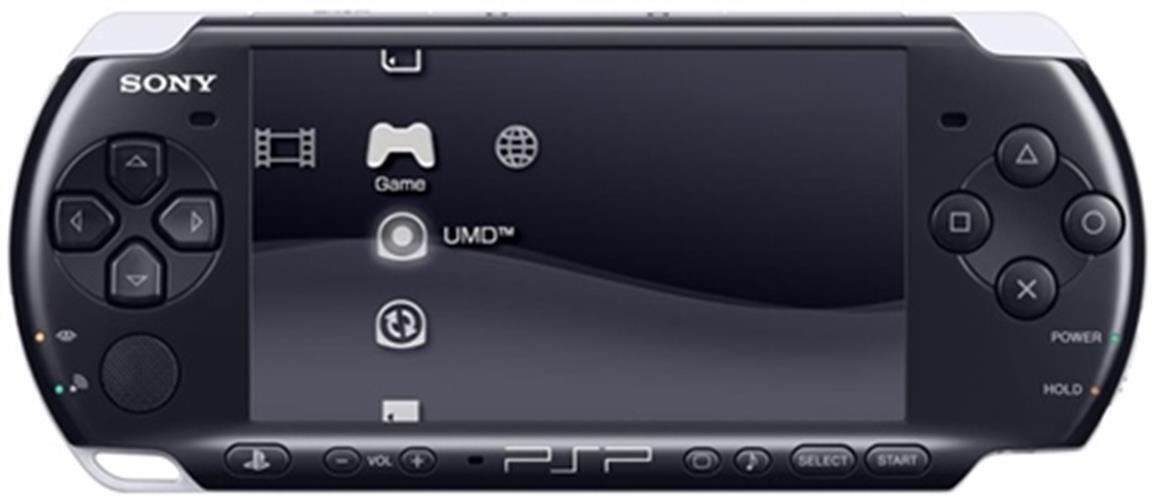 Sony PlayStation Portable PSP Slim 3000 Video Game Console Black +