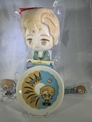 Jimin BTS TinyTAN Ichiban Kuji Dynamite 4-Piece Set BANDAI NEW