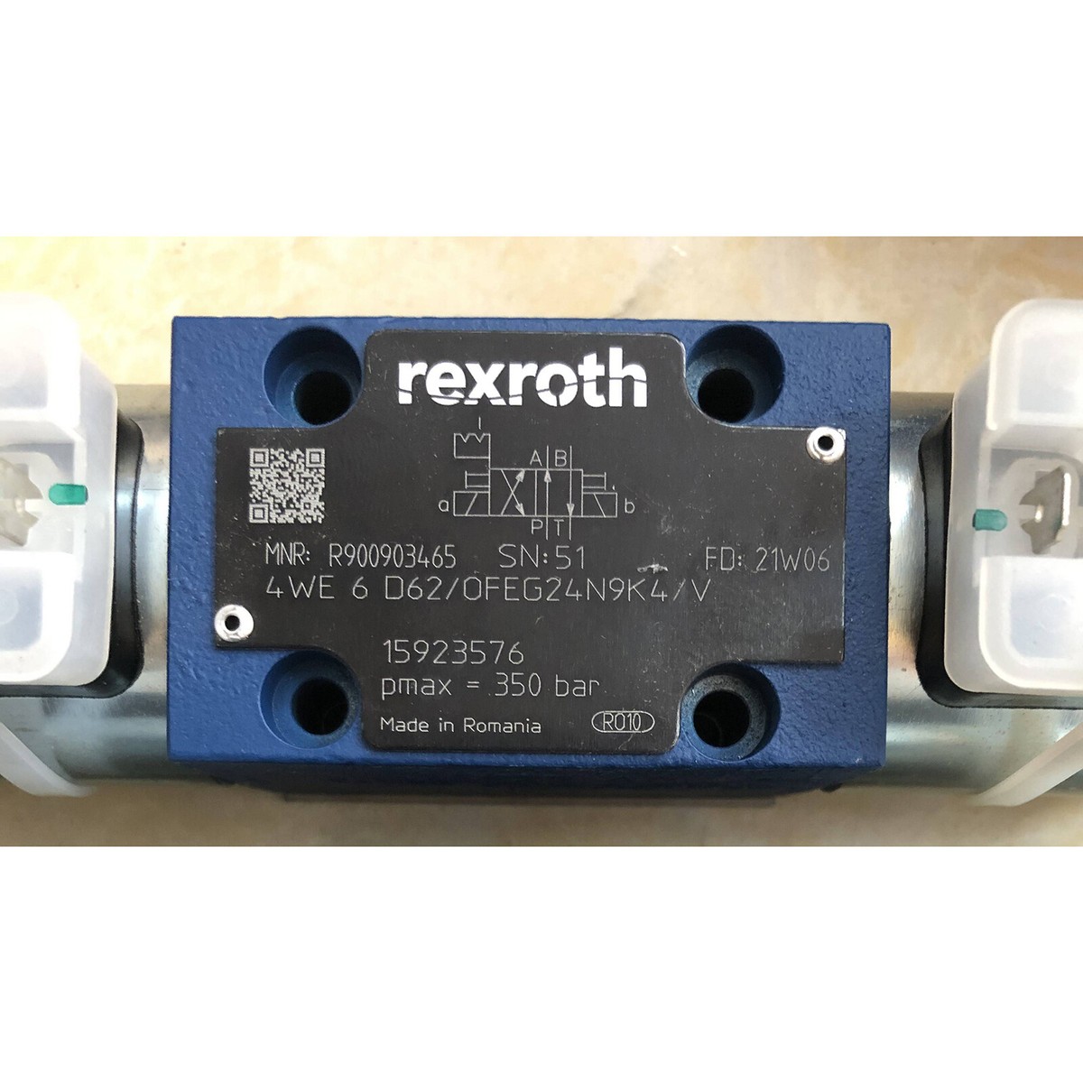 1pc new REXROTH R900903465 4WE6D62/0FEG24N9K4/V Directional 1pc new REXROTH R900903465 4WE6D62/0FEG24N9K4/V Directional