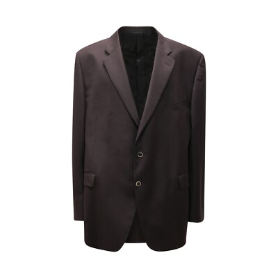 9040AP abito uomo SANREMO man wool suit black/white