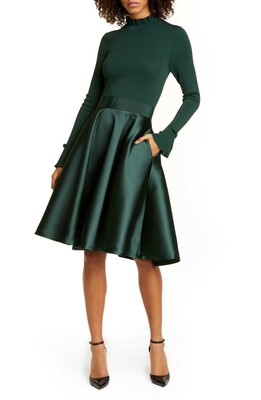 zadi frill cuff dress