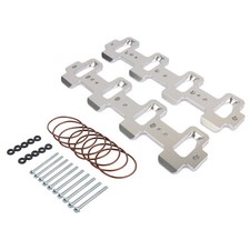 For LS Cathedral Port Cylinder Head to Rectangle Port Intake Manifold Adapters