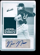 2015 PANINI CONTENDERS NICK NEIDERT MARINERS AUTO PRINTING PLATE #ED 1 OF 1