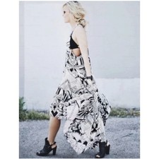 Free People La Mar High Low Dress Womens Sz Small