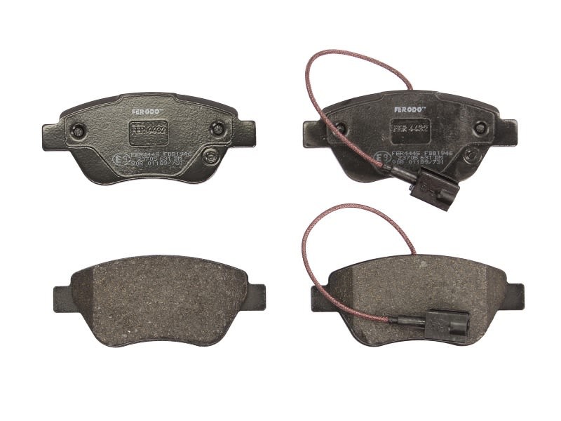 Plaquettes de frein haut de gamme FERODO FDB1946 pour étrier de MITO 0.9 2013