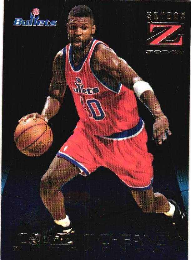 1996-97 SkyBox Z-Force #6 Calbert Cheaney Zensations